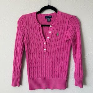 Beautiful Pink Ralph Lauren knit top